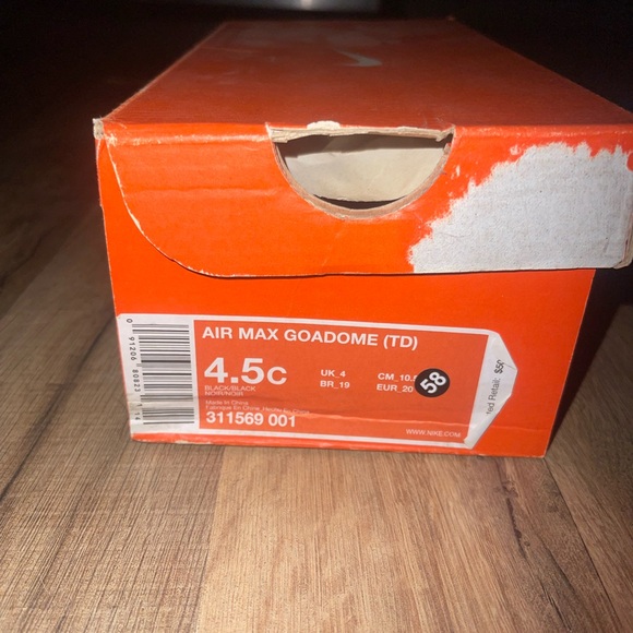 NIB Nike Toddler Air Max Goadome Black ACG Size 4.5C - Picture 4 of 6